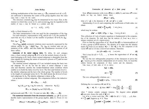 COMPUTATIONAL PROBLEMS IN ABSTRACT ALGEBRA.