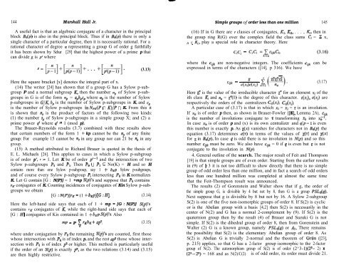 COMPUTATIONAL PROBLEMS IN ABSTRACT ALGEBRA.