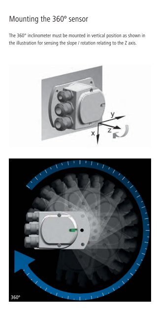 Absolute Inclinometers. For Profibus and CANopen. - Baumer