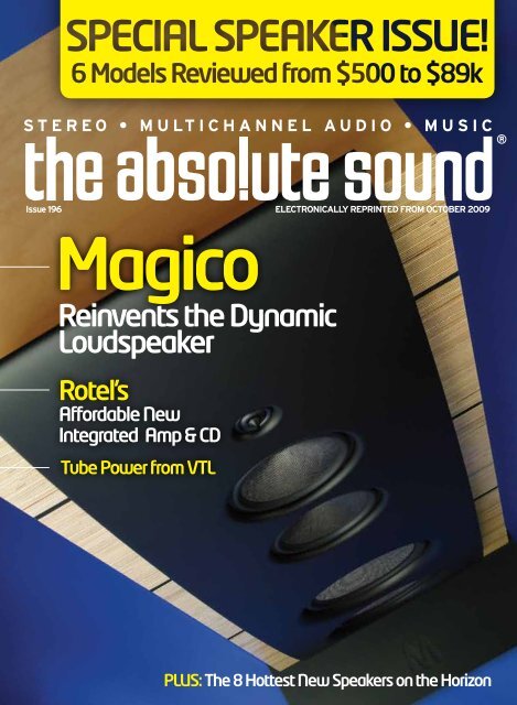 Reinvents the Dynamic Loudspeaker - BM.rs
