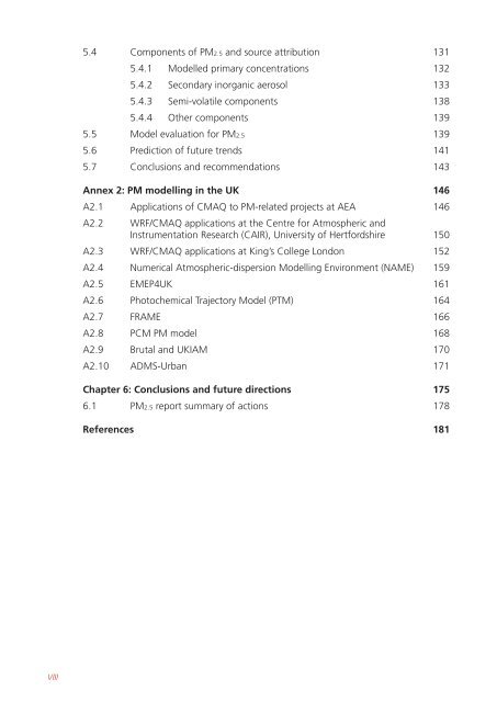 Air quality expert group - Fine particulate matter (PM2.5) in ... - Defra