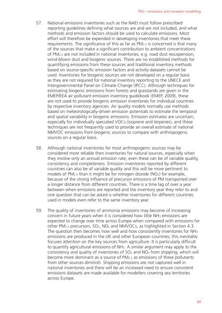 Air quality expert group - Fine particulate matter (PM2.5) in ... - Defra