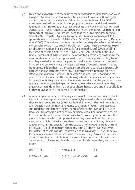 Air quality expert group - Fine particulate matter (PM2.5) in ... - Defra