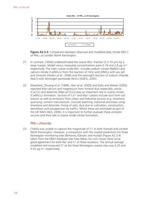 Air quality expert group - Fine particulate matter (PM2.5) in ... - Defra