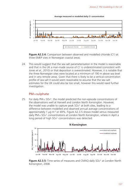 Air quality expert group - Fine particulate matter (PM2.5) in ... - Defra