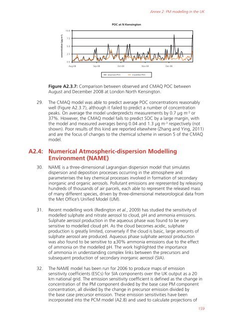 Air quality expert group - Fine particulate matter (PM2.5) in ... - Defra