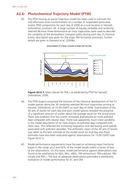 Air quality expert group - Fine particulate matter (PM2.5) in ... - Defra