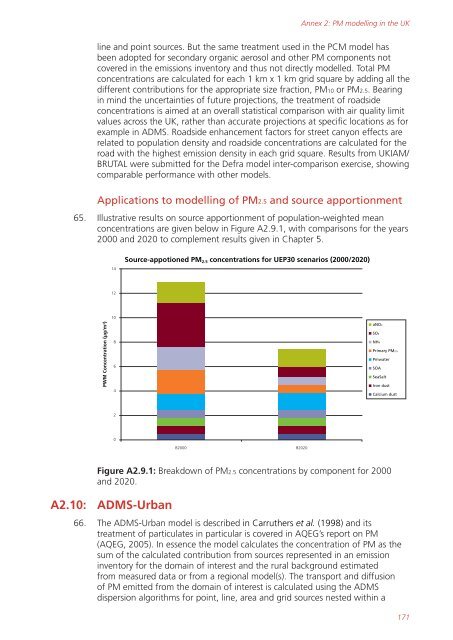 Air quality expert group - Fine particulate matter (PM2.5) in ... - Defra