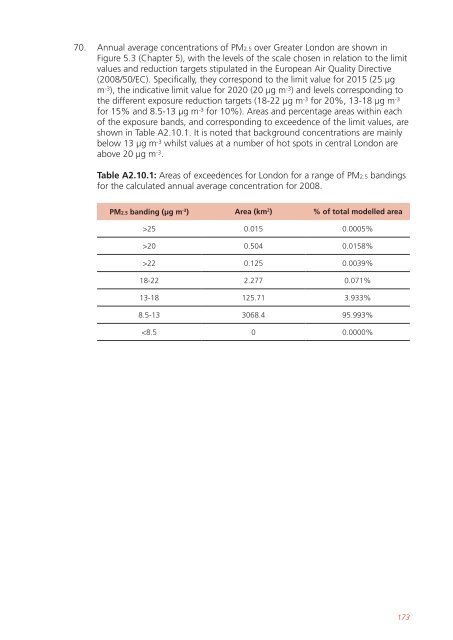 Air quality expert group - Fine particulate matter (PM2.5) in ... - Defra