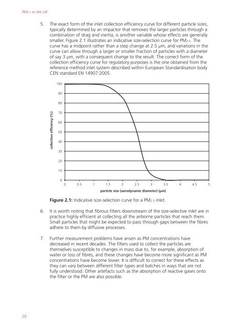 Air quality expert group - Fine particulate matter (PM2.5) in ... - Defra