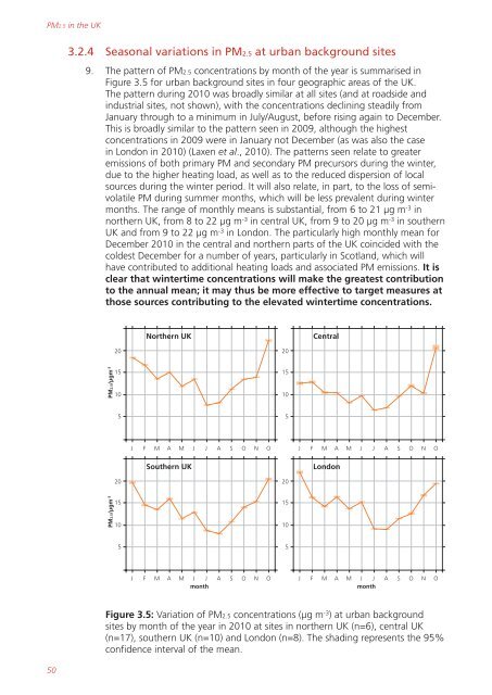 Air quality expert group - Fine particulate matter (PM2.5) in ... - Defra