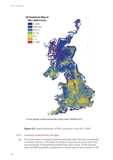 Air quality expert group - Fine particulate matter (PM2.5) in ... - Defra