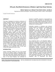 Off-cycle, Real-World Emissions of Modern Light Duty Diesel Vehicles