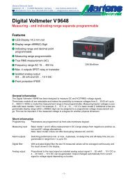 Digital Voltmeter V9648 Measuring