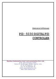 PID - 5030 DIGITAL PID CONTROLLER