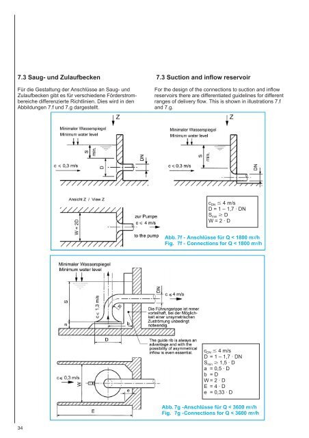 Kreiselpumpen Technische Auslegung Centrifugal Pumps ... - Friatec