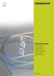 Heidenhain General Catalog - Inspec Inc.