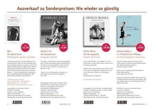 SCHIRMER/MOSEL & LITERATUR FRÜHJAHR 2013