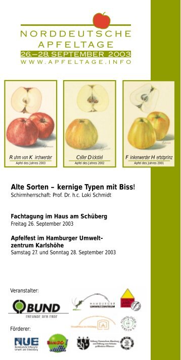 Apfelkuchen – sehr erfrischend - Norddeutsche Apfeltage