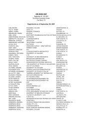 2007-09-28 ION GNSS 2007 Attendee List - The Institute of Navigation