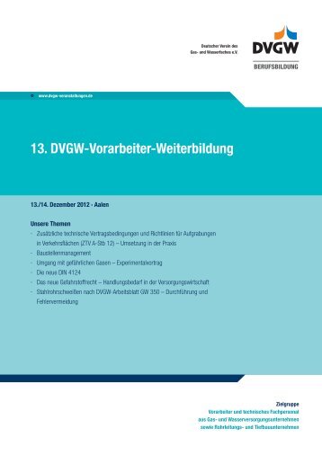 PDF, 38 KB - DVGW Baden-Württemberg