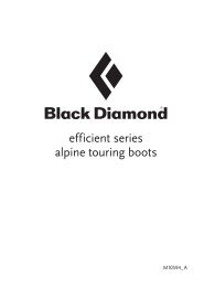 efficient series alpine touring boots - Black Diamond