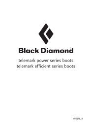 telemark power series boots telemark efficient ... - Black Diamond