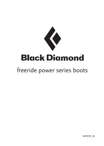 freeride power series boots - Black Diamond