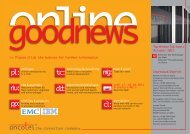 goodnews online Ausgabe 10 2011 - ancotel GmbH