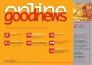 goodnews online Ausgabe 08 2011 - ancotel GmbH