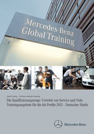 Die Qualifizierungswege: Vertrieb von Service und Teile ... - Daimler