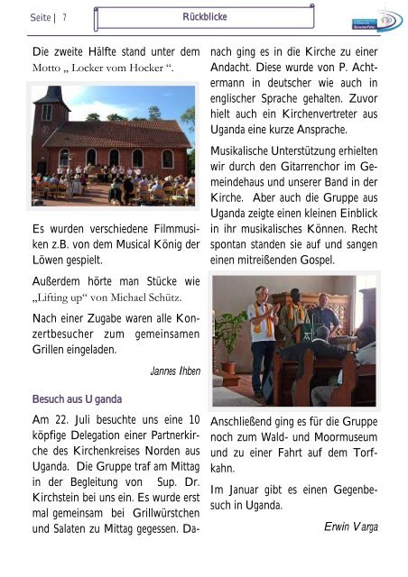 Gemeindebrief September-November 2012