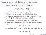 Abel's theorem and the Wronskian