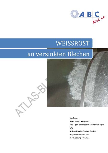Weissrost - Metallbau Hammerschmid GmbH