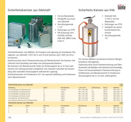 Abfüllgeräte | Probennehmer | Laborgeräte für Labor ... - Bürkle GmbH