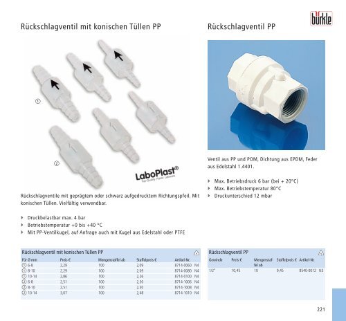 Abfüllgeräte | Probennehmer | Laborgeräte für Labor ... - Bürkle GmbH