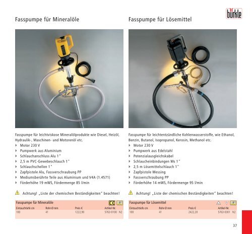 Abfüllgeräte | Probennehmer | Laborgeräte für Labor ... - Bürkle GmbH