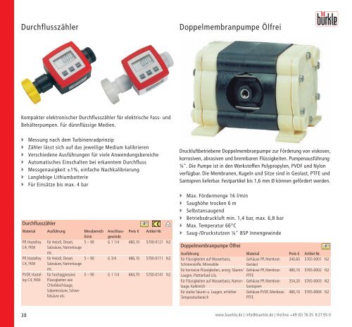 Abfüllgeräte | Probennehmer | Laborgeräte für Labor ... - Bürkle GmbH