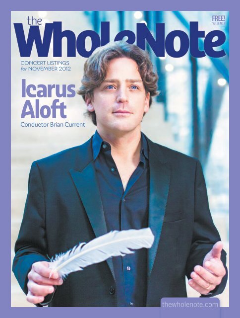 Pdf Version The Wholenote Magazine