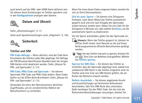 Handbuch - Nokia