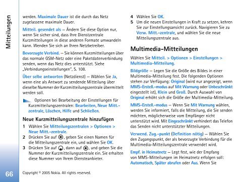 Handbuch - Nokia