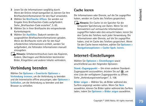 Handbuch - Nokia