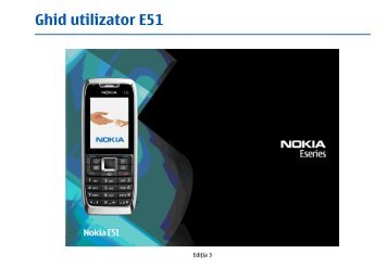 Ghid utilizator E51 - File Delivery Service - Nokia