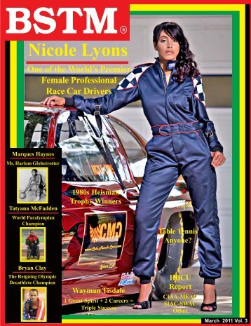 Nicole Lyons - Black Sports The Magazine