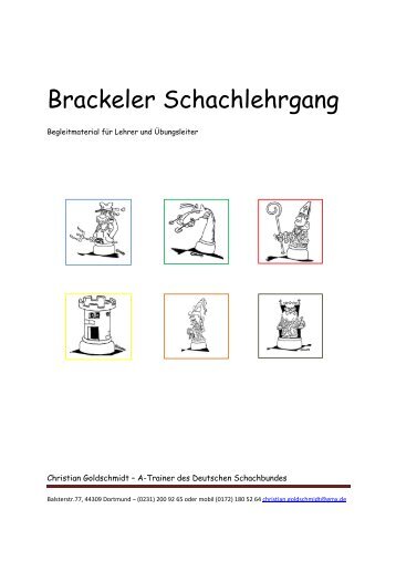 Brackeler Schachlehrgang - Schulschachstiftung