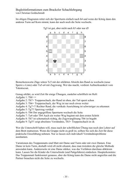 Brackeler Schachlehrgang - Schulschachstiftung