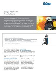 Dräger PSS® 5000 Pressluftatmer - Helpi