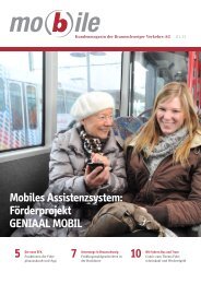 Mobiles Assistenzsystem - Braunschweiger Verkehrs-AG