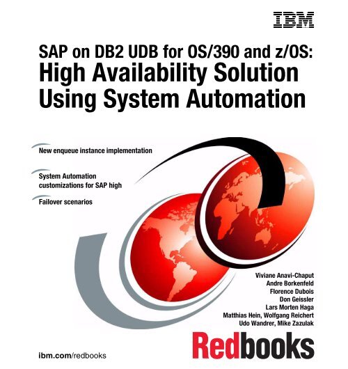 High Availability Solution Using System Automation - IBM Redbooks