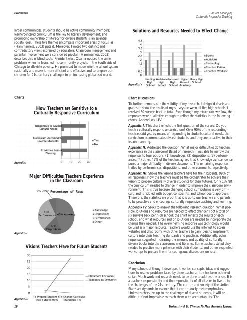 McNair Research Journal - University of St. Thomas